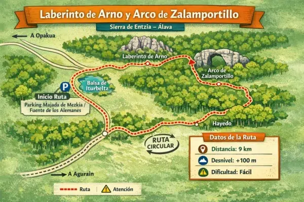 Ruta por el Laberinto de Arno