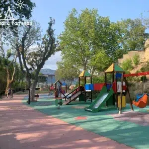 Parque infantil en Laguardia