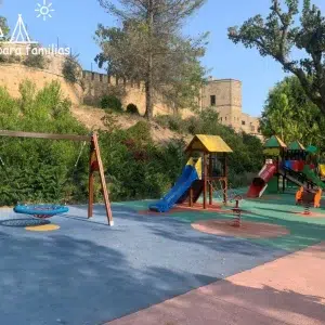 Parque infantil en Laguardia