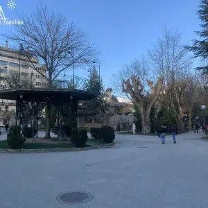 Parque de la Alameda de Cervantes en Soria