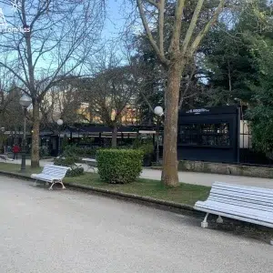 Parque de la Alameda de Cervantes en Soria