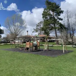 Parque infantil del Monte Valonsadero en Soria