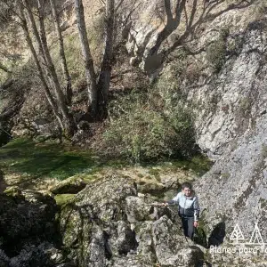Nacimiento de la Cascada de la Toba en Soria