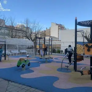 Parque de la Alameda de Cervantes en Soria