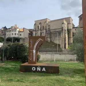Paseo del Oca en Oña