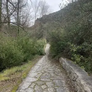 Paseo del Oca en Oña