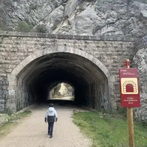Paseo del Oca en Oña