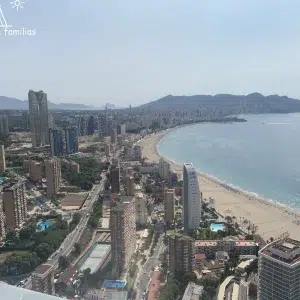Vistas de Benidorm desde el gran hotel bali