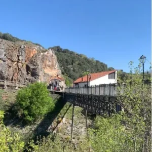 Puente de Hierro en Ortigosa de Cameros