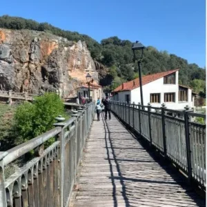 Puente de Hierro en Ortigosa de Cameros