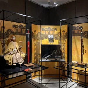 Interior de la Torre del Infantado en Potes