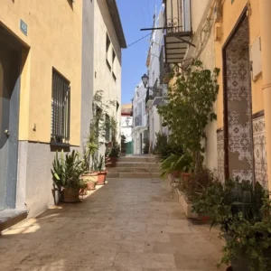 Barrio de Santa Cruz en Alicante