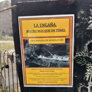 Boca sur del tunel de la engaña