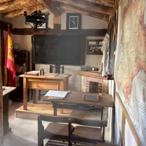 Escuela en los chozos de villafría