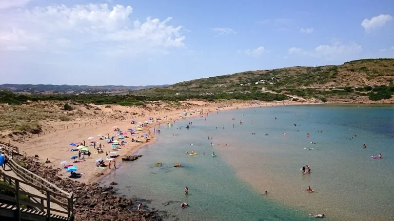 Cala Tirant en Menorca
